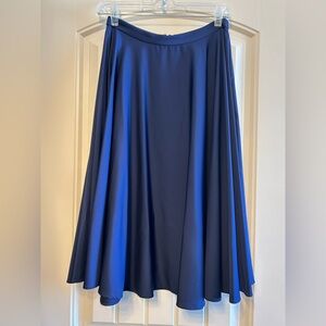 Eva Mendez for NY&Co. navy blue circle skirt size 0